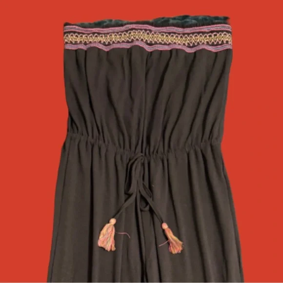 BOGO! Strapless Jumpsuit w/Drawstring Waist - Picture 3 of 8